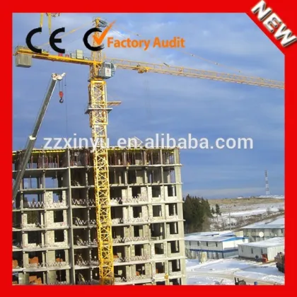 Hot Sale QTZ100 Fixed Type Automatic Self Lifting scm Tower Crane