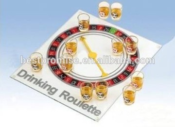 Drinking Roulette with 12pcs Glasses