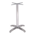 Hot sale coffee bar table base aluminum table base for outdoor and indoor