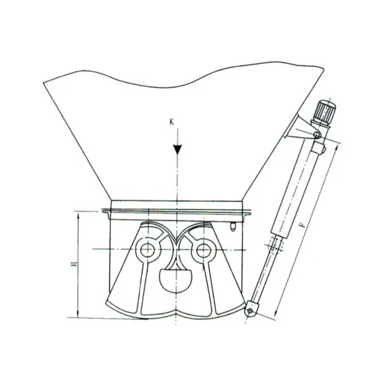 manual fan shaped gate