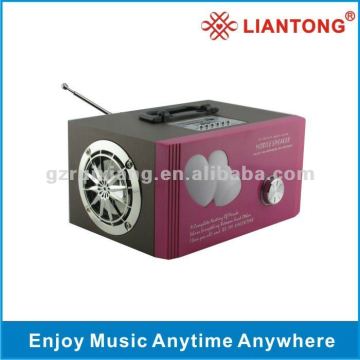 Wood portable mini speaker RX-98