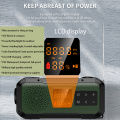 Emergency AM / FM Radio Multi Bluetooth Solar haut-parleur