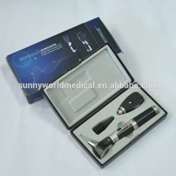 SW-OT17 CE approved medical portable otscope and opthalmoscope set