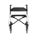 Rollator en aluminium pliant double avec système de freinage sensible