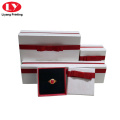 white jewellery set box paper packaging necklace box