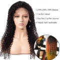 30-ručna indijska labava maha perika od 40 inča Curly Deep Wave puna čipka Human Wig 180 gustoća 13x6 duboka valna čipka prednja perika