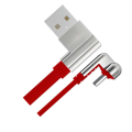 Doppel-Ellbogen-USB-Typ-C-Ladekabel