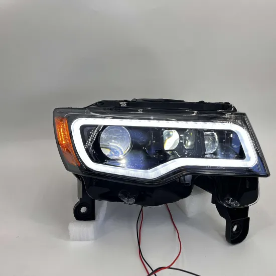 LED Head Light Angel Eyes for Jeep Grand Cherokee 2014-2021