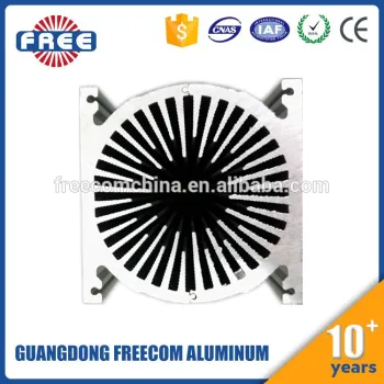 OEM aluminum extrusion profile heat sink Led hollow round heat sink
