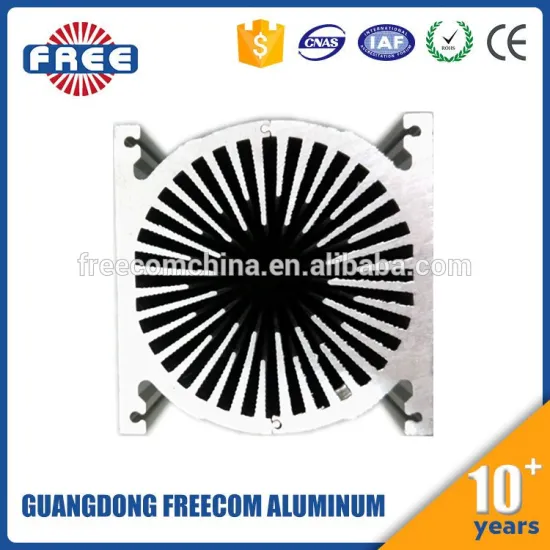 OEM aluminum extrusion profile heat sink Led hollow round heat sink