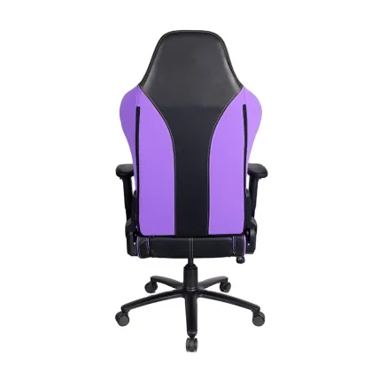 Custom Purple Adjustable Reclining Razer Ergonomic Gaming Chair with Armrests