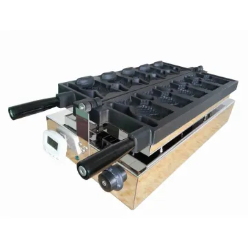 Japanese Taiyaki Commercial Fish Shaped Cake Maker with Ice Cream Machine for Sale