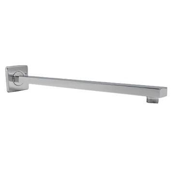 Chrome Top Wall Square Brass Shower Arm 30cm Bathroom Accessory
