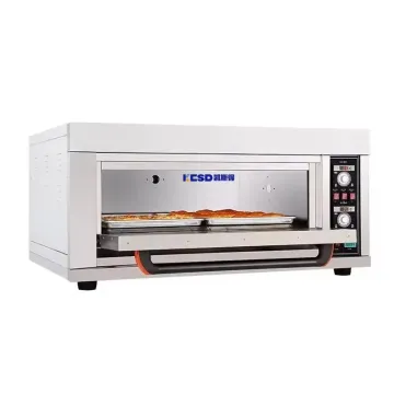 Industrial Electric 1 Deck 2 Tray Oven for Baking Commercial Baking Oven for Bread and Cake