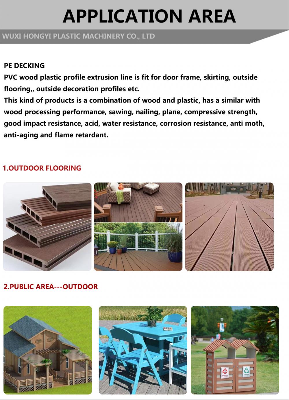 polyethylene composite flooring production line