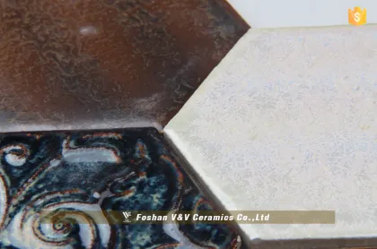 Ceramic Mosaic,Fambe mosaic,Hexagonal Mosaic