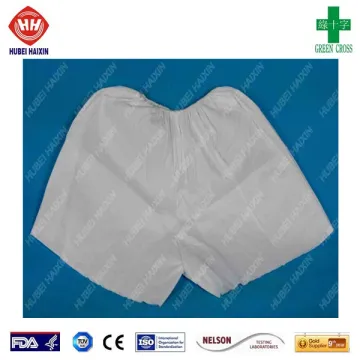 Disposable polypropylene pants