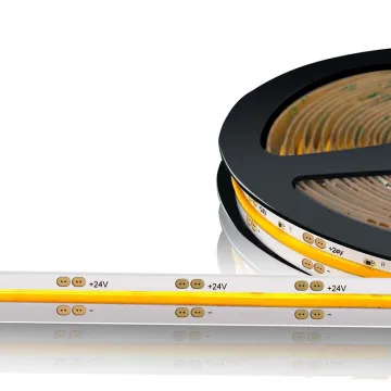 Cob LED Strip 3000K-6000K 512LEDs/M 12V/24V Flexible Long Lifespan LED Tape