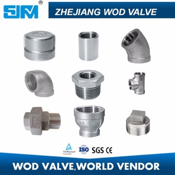Stainless steel 304 316 BSP NPT thread Plumbing fitting