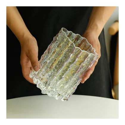Transparent Glacier Premium Crystal Vase