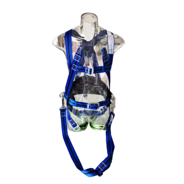High Quality Adjustable Full Body Safety Harness with Lanyard - Factory Wholesales