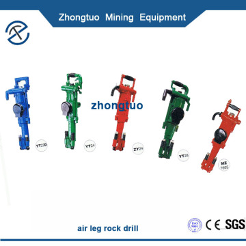 Air Leg Rock Drill Worked With Air Compressor|factory price in promotion