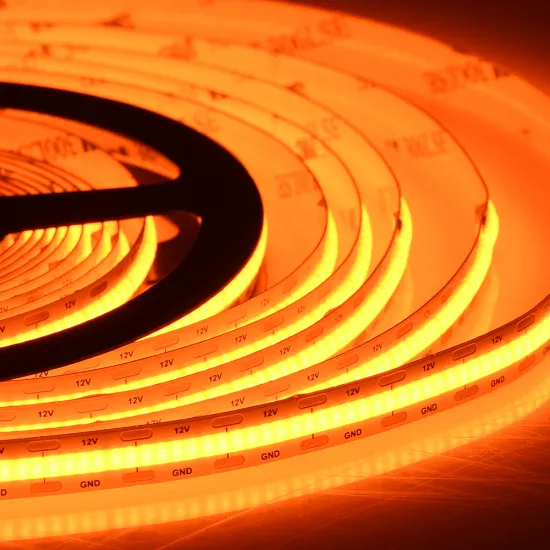 Wholesale IP20 Dv24v Flexible COB LED Strip Light Orange Cob Led Strip