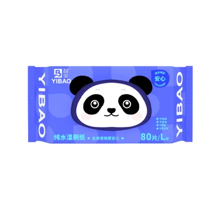 100% Hygienic Pure Water Flushable Toilet Paper Wipes for Intimate Cleansing