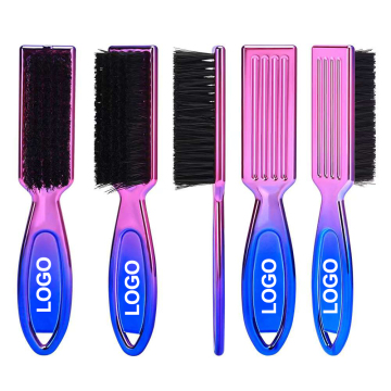 Factory Direct Men's Retro Nylon Soft Beard Brush with Plastic Handle