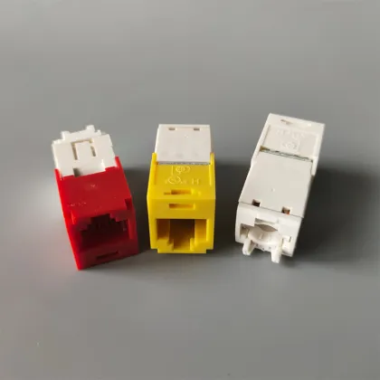 PANDUIT UTP CAT6 keystone jack 180 degree