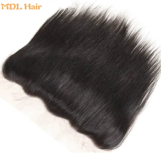 Natural Color 13*4 Lace Frontal Remy Brazilian Hair Ear To Ear Mink Straight Lace Closure