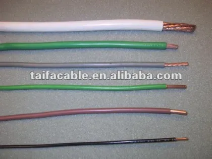 Copper Conductor PVC insulated Round wire/Electri wire