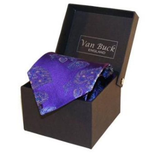 Wholesale custom luxury cardboard neck mens gift tie packaging box