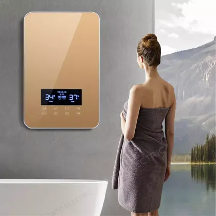 ANYO Wall-Mounted Electric Instant Hot Water Heater for Shower and Bathroom