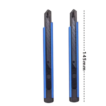 Precision Metal Knife Paper Cutter - 9mm Portable Utility Tool Knife