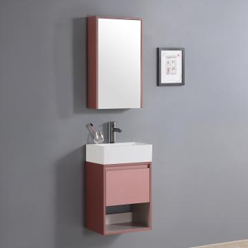 Wholesale Suspended Bathroom Vanities: Wall-Hung Small Cabinet Vanity Sanitary Ware Sets