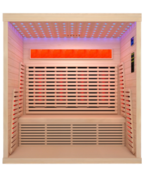 Canadian Hemlock 4-Person Far Infrared Sauna Room
