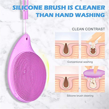 Silicone Face Scrubber Super Soft Brush Exfoliator