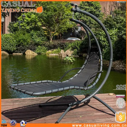 Heavy Duty Hanging Dream Lounger Chair with Arc Stand