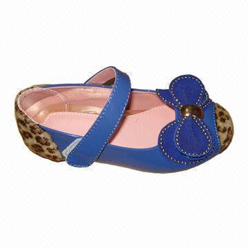 Children's Shoe with Buckle Strap, PU Upper, PU Lining/EVA Insole/TPR Outsole/22 to 35# Sizes