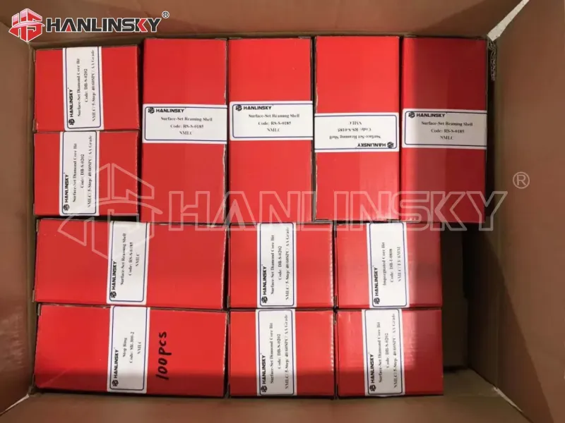 High Quality Aq Bq Nq Hq Pq T Tt T2 T6 Nq3 Pq3 Hq3 Nmlc Impregnated Rock Drilling Diamond Core Drill Bits