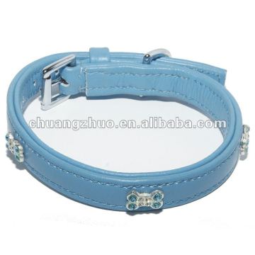 Durable Leather Locking Dog Collar