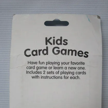 2 Sets Kids Card Games 