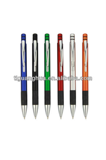 Popular rubber grip promotions pens(BP-6017C)