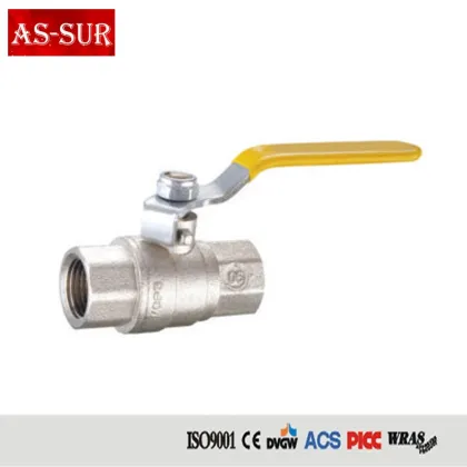 Brass Gas Ball Valve, Angle Gas Valve