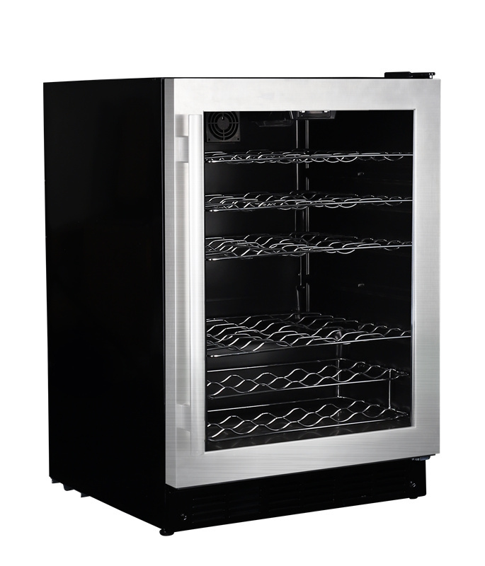 Capacity Freestanding Compressor cooling Wine cooler