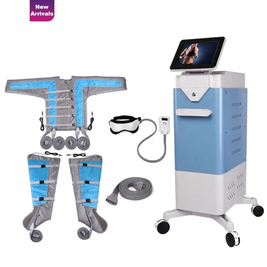 Presoterapia Massage Equipment: 3-in-1 Pressotherapy and Lymphatic Drainage Machine