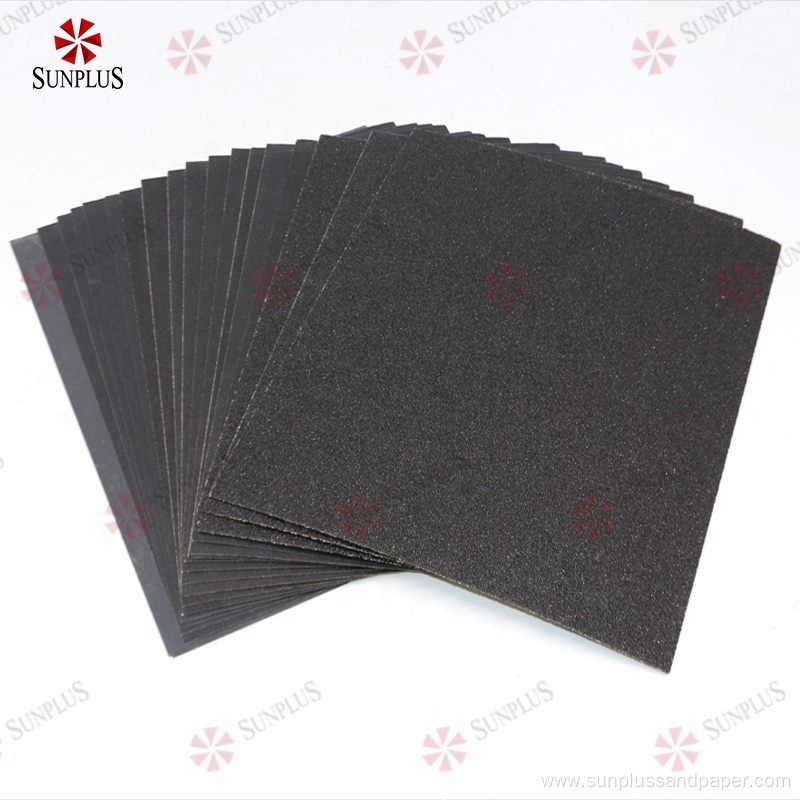 Silicon Carbide Waterproof Abrasive Paper Sand Paper Sheet