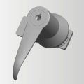 ZDC LH&RH Turning L-Handle Cabinet Locks