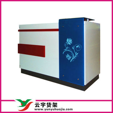 Classicalwooden&glass shop counter design